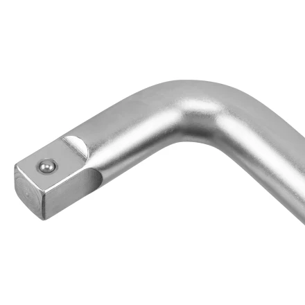 Вороток Г-образный, 300*100 мм, квадрат 3/4&quot;, CrV, матовый хром Denzel 14068 купить в Урае