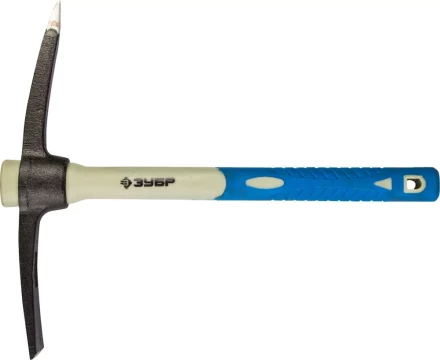 Кирка ЗУБР кованая, с обратной двухкомпонентной фиберглассовой рукояткой, 600г 20175-06 купить в Урае