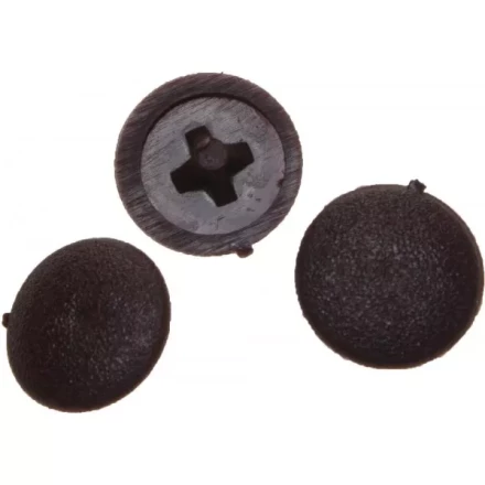 Заглушка декоративная ЗУБР под шуруп, цвет кр-дерево, шлиц №2, ТФ6, 40шт 4-308156-5 купить в Урае