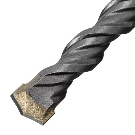 Бур по бетону Denzel, 12 x 260 мм, двойная спираль, три пылеотводящие кромки, 705025 купить в Урае