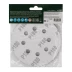 Круг абразивный на ворсовой подложке под &quot;липучку&quot;, перфорированный, P 180, 125 мм, 5 шт Сибртех 738087 купить в Урае