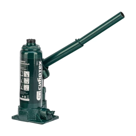 Домкрат гидравлический бутылочный Сибртех 50813, 3 т, 180-320 мм, в пласт. кейсе купить в Урае