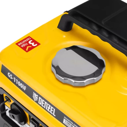 Генератор инверторный DENZEL GS-1100iF 94706, 1,1 кВт, 230 В, ручной старт купить в Урае