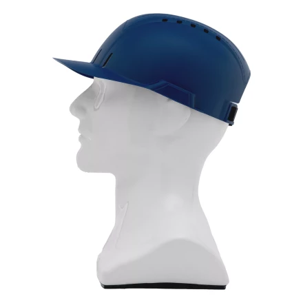 Каскетка защитная &quot;Стиль&quot;, пластиковая, синяя Сибртех 89170 купить в Урае