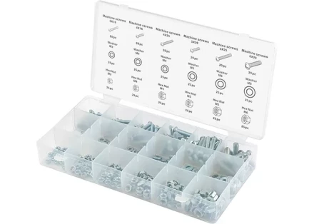 Набор винтов гаек шайб 420 предметов СИБРТЕХ 47617 купить в Урае