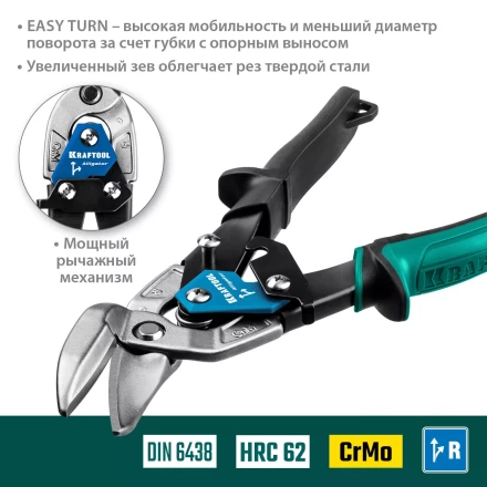 Ножницы по металлу двухрычажные Alligator 2328-OR купить в Урае