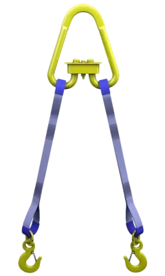 Строп текстильный двухветвевой 2СТ 5 т L=6 м SF6 100 мм Звено РТ-3 купить в Урае