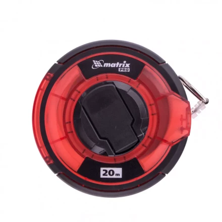 Рулетка геодезическая 20 м х 12,5 мм закрытый корпус стальная лента односторонняя шкала Pro Matrix 31280 купить в Урае