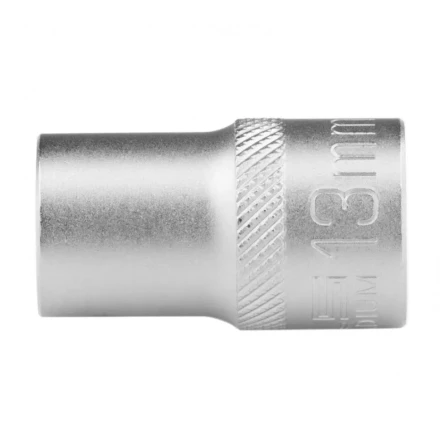 Головка торцевая 13 мм двенадцатигранная CrV под квадрат 1/2 хромированная Stels 13657 купить в Урае