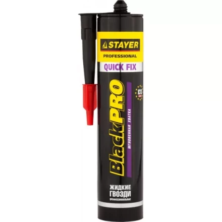 Клей монтажный STAYER Professional, мгновенная хватка, 280мл 41324 купить в Урае