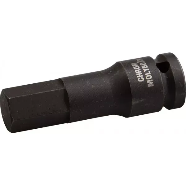 Торцовая головка KRAFTOOL "INDUSTRIE QUALITAT" ударная (1/2"), HEX, Cr-Mo, фосфатированная, H14 27950-14_z01 купить в Урае