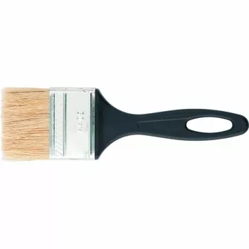 Кисть флейцевая "Стандарт", 35*6, натуральная щетина, пластиковая ручка ручка, СИБРТЕХ 82503 купить в Урае