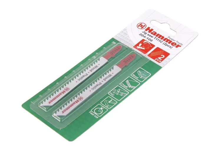 Пилки для лобзика HAMMER JG WD-PL T111C (2шт.) купить в Урае