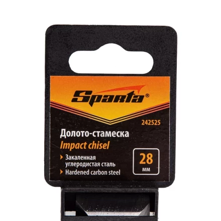 Долото-стамеска 28 мм, деревянная рукоятка// Sparta 242525 купить в Урае
