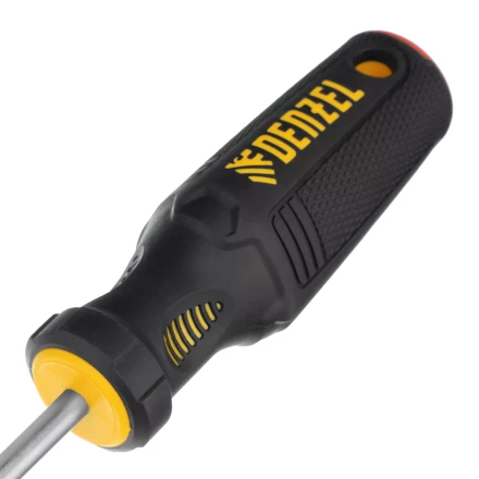 Отвертка PH2х200 мм, CrV, трехкомпонентная рукоятка Denzel 12182 купить в Урае