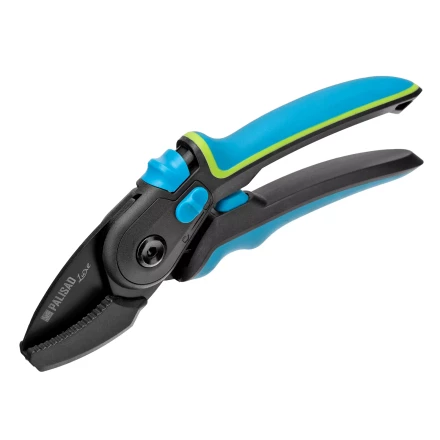 Секатор с наковальней Palisad, 220 мм, регулировка захвата, трехкомпонентные рукоятки, Luxe, 604805 купить в Урае