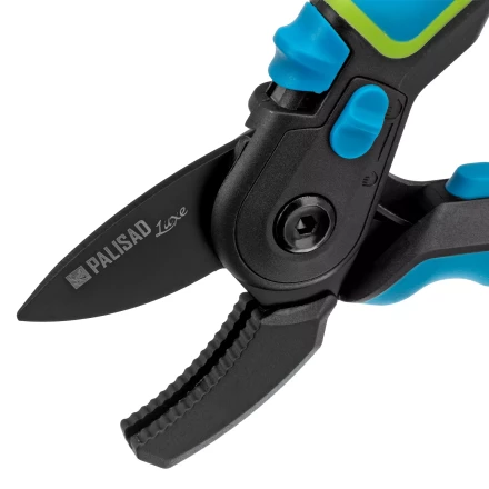 Секатор с наковальней Palisad, 220 мм, регулировка захвата, трехкомпонентные рукоятки, Luxe, 604805 купить в Урае