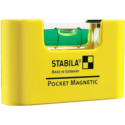 Уровень тип  Pocket Magnetic  70x20x40мм  с магнитом   STABILA купить в Урае