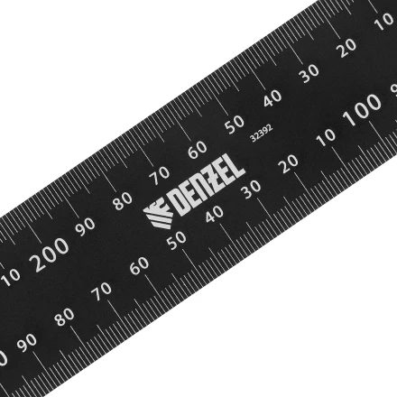Угольник, 200 х 300 мм, алюминиевый, лазерная гравировка Denzel 32392 купить в Урае