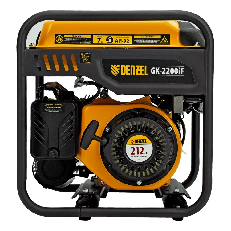 Генератор инверторный DENZEL GK-2200iF, 2,2 кВт, 230 В, ручной старт купить в Урае
