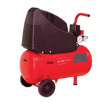 Компрессор безмасляный поршневой прямой привод Fubag OL 195/24 CM1.5 купить в Урае