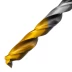 Сверло спиральное по металлу Denzel 7,5 x 109мм, Р6М5, Golden Tip, многогранная заточка, 718281 купить в Урае