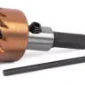 HSS-TiN коронка MESSER  22мм с центр. сверлом и толкающей пружиной для  лист. материала  до 2 мм ц/х купить в Урае