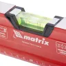 Уровень алюминиевый магнитный 1000 мм с зеркальным глазком MATRIX 2 компонентные рукоятки артикул 34733 купить в Урае