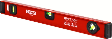 Уровень ЗУБР &quot;МАСТЕР&quot; двутавровый, усиленный, 3 глазка (один поворотный), 60см 4-34583-060 купить в Урае