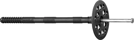 Дюбель ЗУБР &quot;МАСТЕР&quot; для изоляционных материалов полипропиленовый, металлический стержень, 10 x 180 мм, 50 шт 4-301525-10-180_z01 купить в Урае