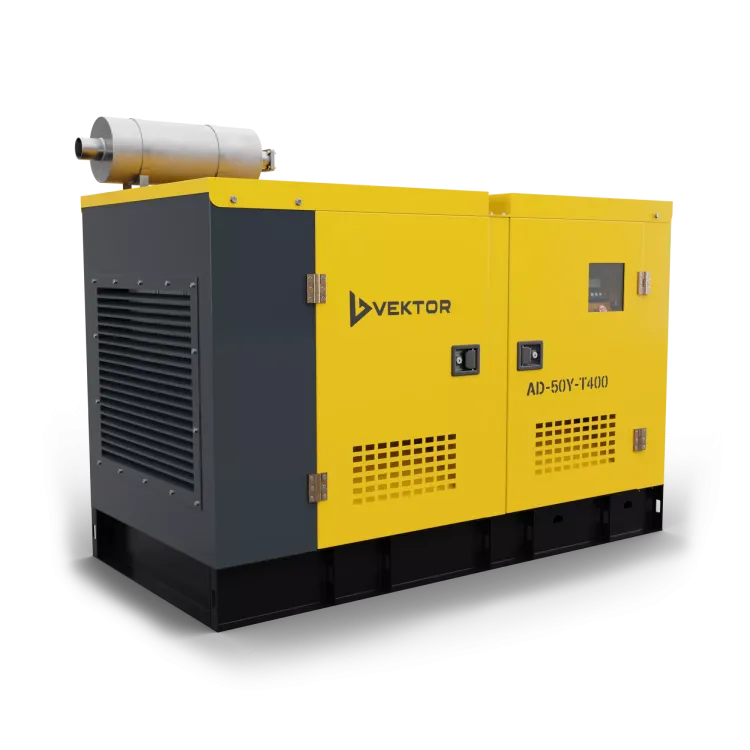 Дизельный генератор Vektor AD-50Y-T400 в шумозащитном кожухе купить в Урае