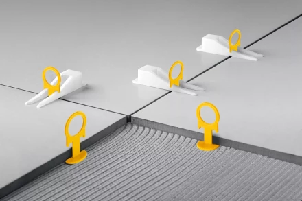 ЗУБР КОЛЬЦО, 1,5 мм, зажим, 100 шт, система выравнивания плитки (33860-100) купить в Урае