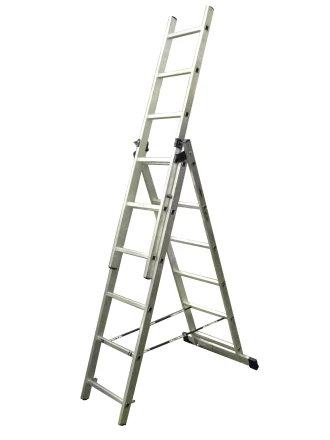 Лестница трехсекционная 3х16 ступеней Энкор 69690 купить в Урае