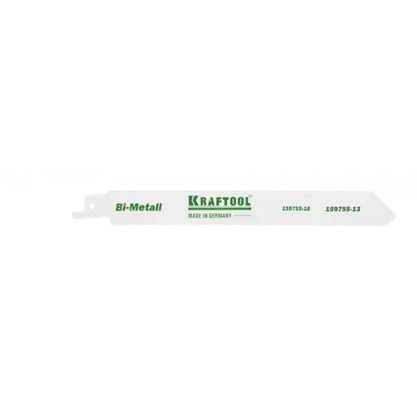 Полотно KRAFTOOL "INDUSTRIE QUALITAT", S922EF, для эл/ножовки, Bi-Metall, по металлу, шаг 1,4мм, 130мм 159755-13 купить в Урае