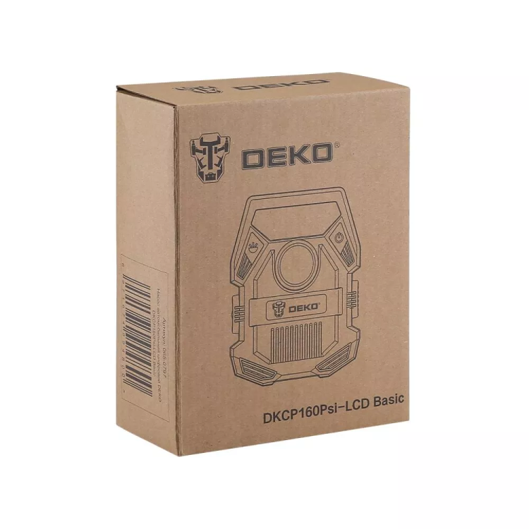 Насос автомобильный цифровой DEKO DKCP160Psi-LCD Basic, 065-0797 купить в Урае