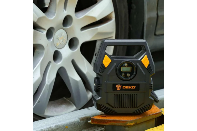 Насос автомобильный цифровой DEKO DKCP160Psi-LCD Basic, 065-0797 купить в Урае