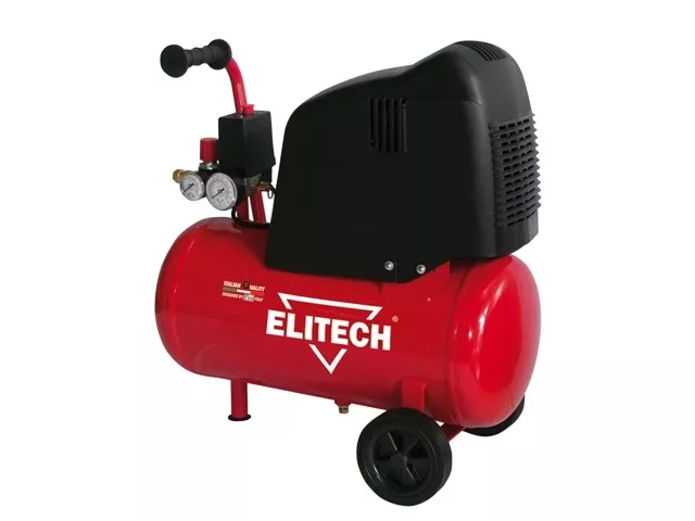 Компрессор безмасляный поршневой прямой привод Elitech ОМ 195/24+4К купить в Урае