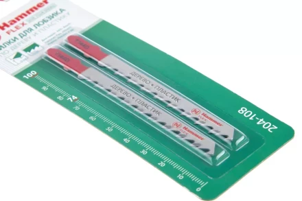 Пилки для лобзика HAMMER JG WD-PL T144D (2шт.) купить в Урае