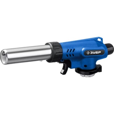 ЗУБР ГП-500, 1300°C, увеличенный выход пламени, газовая горелка с пьезоподжигом на баллон с цанговым соединением, Профессионал (55552) купить в Урае