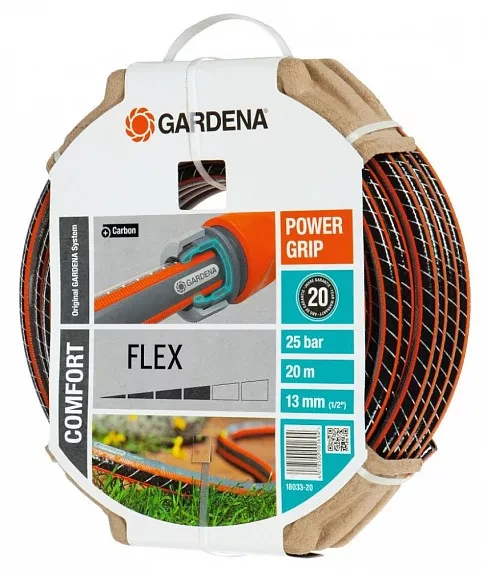 Шланг FLEX 13 мм (1/2"), 20 м, с фитингами GARDENA купить в Урае