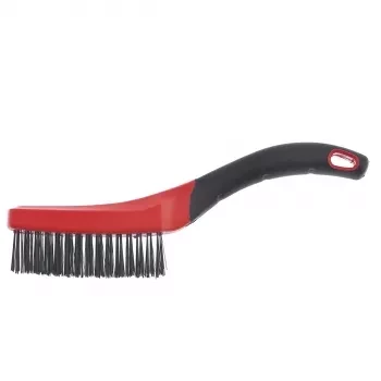 Щетка зачистная 4-х рядная двухкомпонентная рукоятка MATRIX 74834 купить в Урае