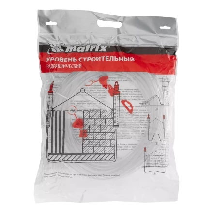 Гидроуровень,удлиненная колба, рельефная градуировка, 25м Matrix 37095 купить в Урае