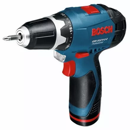 Дрель-шуруповерт аккумуляторная BOSCH GSR 10,8-2-LI (0.601.868.109) в кейсе купить в Урае