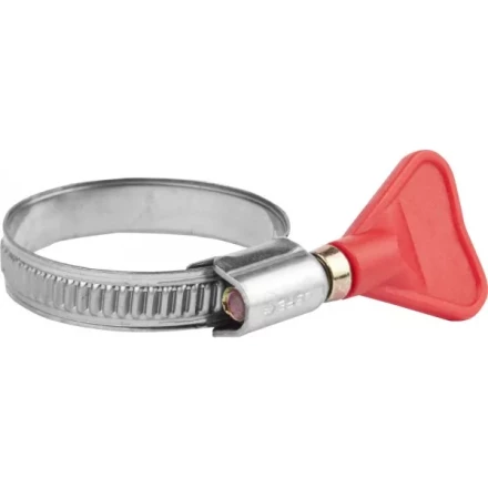 Хомуты ЗУБР &quot;ЭКСПЕРТ&quot; &quot;Бабочка&quot;, нерж. сталь, накатная лента 9 мм, 25-40 мм, 2 шт 37835-25-40 купить в Урае