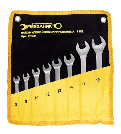 Набор ключей комбинированных 8 шт. чехол Энкор 26241 купить в Урае