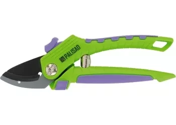 Секатор, 200 мм, с наковальней, тефлон. покр., обрез. 2-хком. плас. ручки  PALISAD 60553 купить в Урае