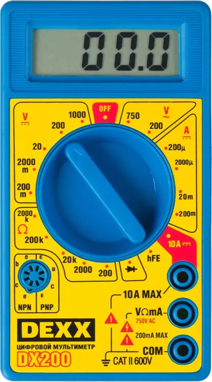 Мультиметр DEXX DX200 цифровой 45300 купить в Урае