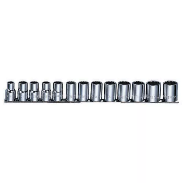 Набор головок торцевых 12-гранных на рельсе 3/8-1-1/8"SAE Jonnesway S05H4213S 49079 купить в Урае