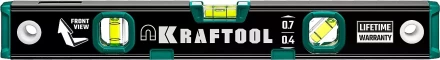 Профессиональный магнитный уровень с зеркальным глазком KRAFTOOL 34785-40 купить в Урае