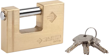 Замки навесные латунные серия ЭКСПЕРТ 37295-70 купить в Урае